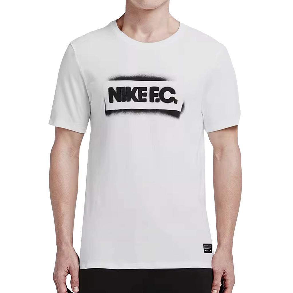 Nike Letter Round Neck Moisture Wicking Breathable Sports Casual Short Sleeve T-Shirt Men T-Shirt 742601-100
