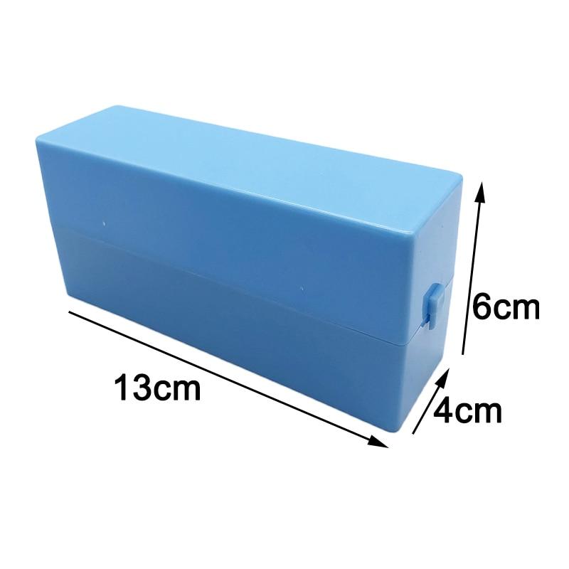 1Pcs/30 Löcher Kunststoff Dental Bur Halter Desinfektion Hartmetall Bohrer Block Bohrer Fall Box Zahnarzt Produkte Labor Ausrüstung