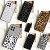 Leopard Print Black Cheetah Pattern For Samsung Galaxy M13 M33 M53 M52 M32 M12 M14 M34 M54 M11 M21 M51 M15 M55 M31s M20 Case