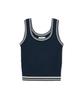 YALE Cable Knit Sleeveless_Navy