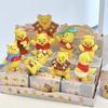 Heiß Original Winnie Puuh Fröhliche Zeit Serie Beflockung Blind Box Schreibtischverzierung Niedlich Und Charmant Winnie Überraschungsbox Geburtsdatum Geschenk