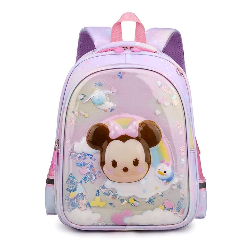 New Children's Bags Cartoon Primary School Bags Fashion Printing Large Capacity Student Backpacks for Grades 1-3