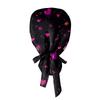 Berretto da lavoro alla moda con stampa, Berretto casual da donna con coda di cavallo, Berretto da lavaggio, Berretto Baotou