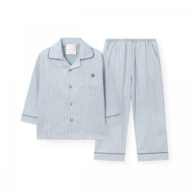 Kids Long Sleeve Pajama Set H011 Himmel
