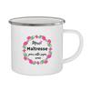 Merci Maîtresse Printed Mugs Coffee Cups Drinks Water Milk Cup Enamel Mug Gifts Idea for Teacher End of School Year Gift