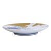 KISSYO Kutani ware ceramic featuring a Hokusai wave A beautiful and vibrant piece perfect for and other special Available for delivery via