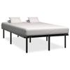 VidaXL Bed Frames Black Metal 120 X 200 Cm