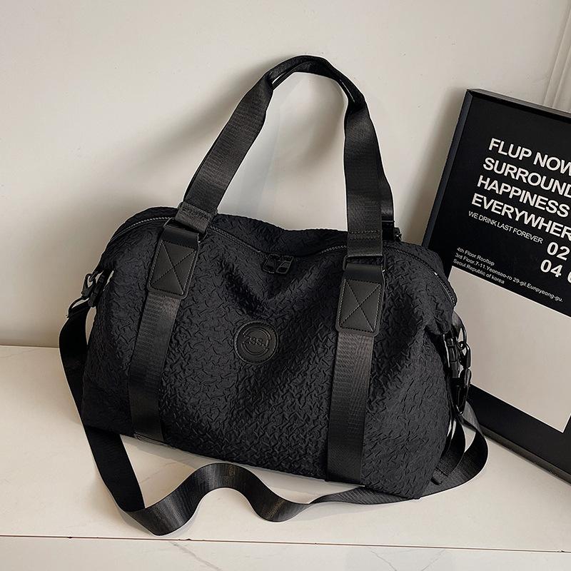 

Downhill Travel Bag for Women Short Distance Light Travel Folding Large Capacity Splicing