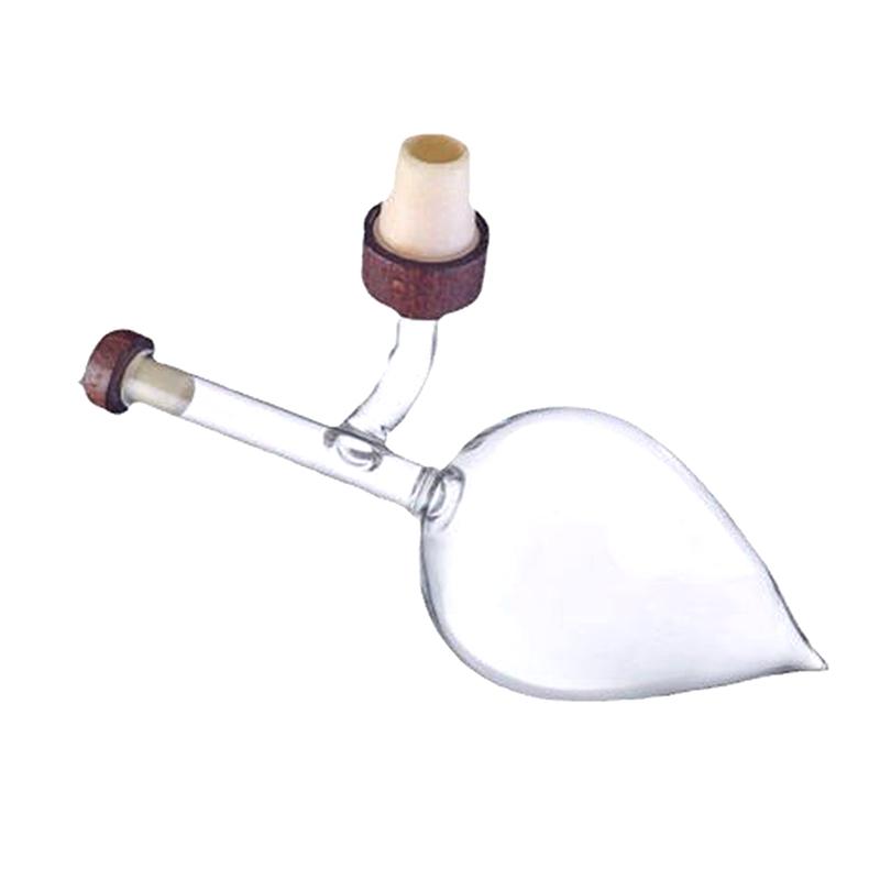 Glas Weinaerator Pfirsichform Rotweinflaschenausgießer Schneller Weindekantierausgießer Professionelles Ernüchterungsgerät Alkoholdosierer