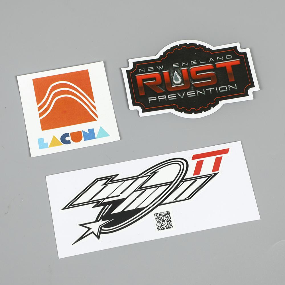 Removable Popular Custom Die Cut Vinyl Custom logo Stickers Label 1