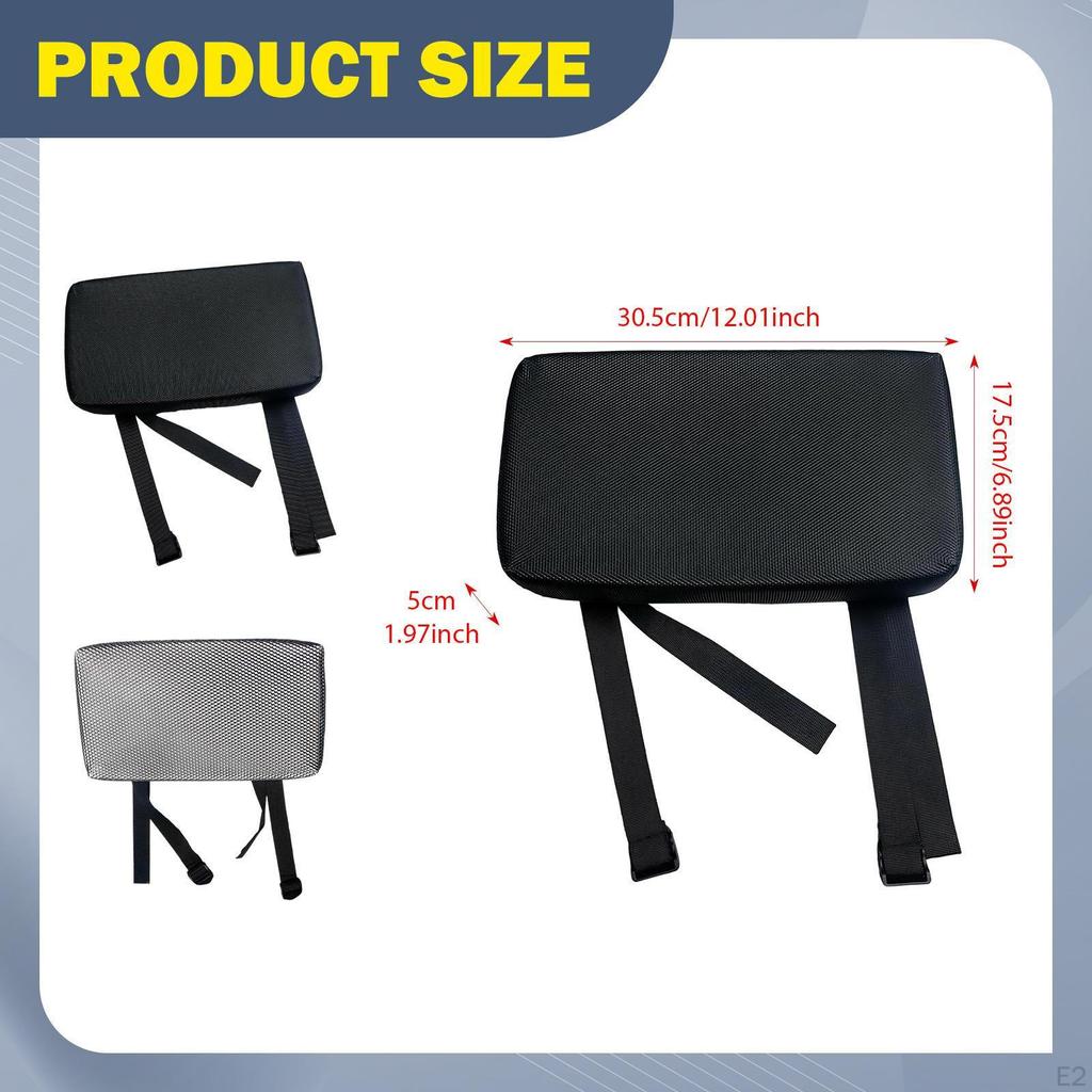 Bike Rear Seat Cushion Bicycle Manned Easy to Install for Riding