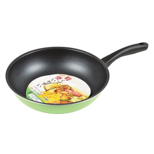 Delish HB-7872 Non-stick Frying Pan, 28cm, Green, for Gas Stoves Only
