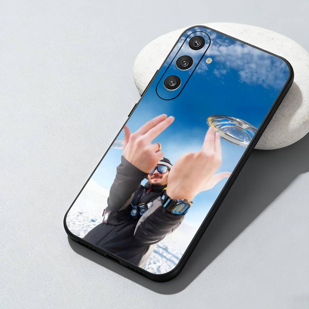 La Machine J-JUL-S Rapper 13Flow Phone Case For Samsung Galaxy A73,A72,A71,A70,A52,A51 Others Soft Black Cover