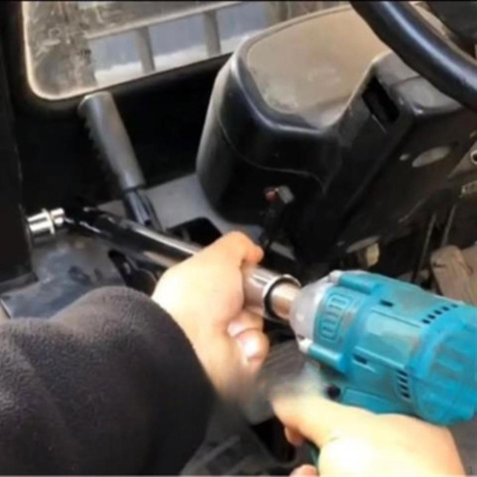 

1/2 Manual & Auto Ratchet Wrench Extention Right Angle Portable for Power Drill Sturdy Versatile