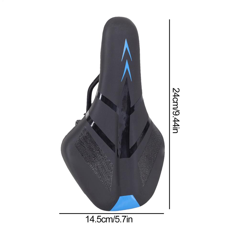 Kids Bike Seat Comfortable Bicycle Saddle Cushion Water-Resistant Seat Cushion For Mountain Road Bike синий