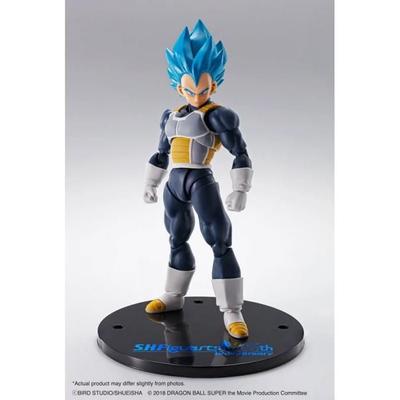 Figurine - BANDAI TAMASHII NATIONS - Vegeta Super Saiyan Blue - 14 Cm - Articulated - Accessories Included