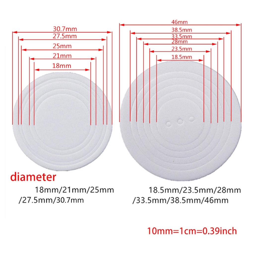 44mm Coin Capsules Coin Case Transparent Plastic Small Round Coin Holder Storage