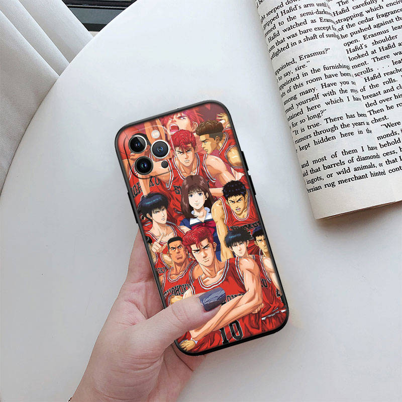 IR23 S-Slam D-Dunk Phone Shell Case for iPhone 7 8 11 12 13 14 15 16 16E XS Pro Max XR X SE