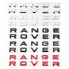 3D ABS Range Rover Car Bonnet Letters Logo Badge Emblem Sticker Accessories Land Rover Discovery Defender Sport Evoque HSE