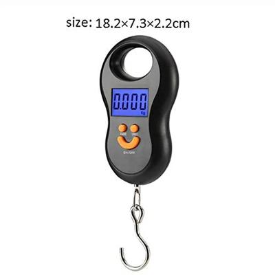 50Kg 10g Hanging Scale, LCD Digital Scale, BackLight, Fishing Weights, Pocket Scale, Luggage Scales