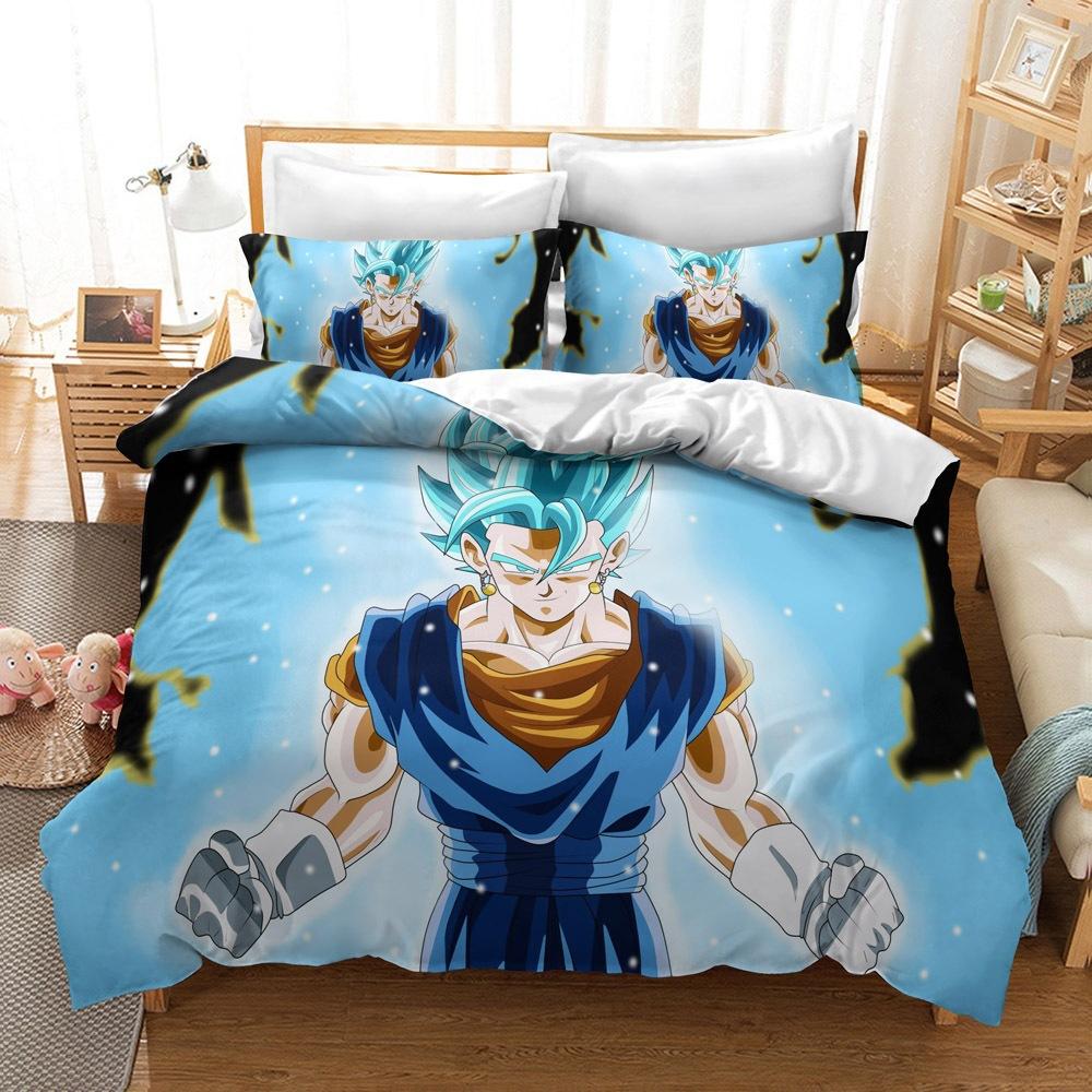 Digital Printing Bedding Kit, Dragon Ball Series Size Three-Piece Set