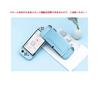 SHEAWA Switch OLED Protective Case Cute TPU Shockproof Accessory Case, Cover, (Light Blue)
