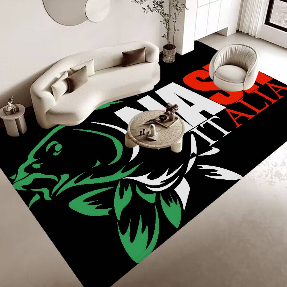 Nash Fishing Logo Floor Mat Floor Mat Rectangle Anti-slip Home Soft Badmat Front Door Indoor Outdoor Mat Welcome Doormat