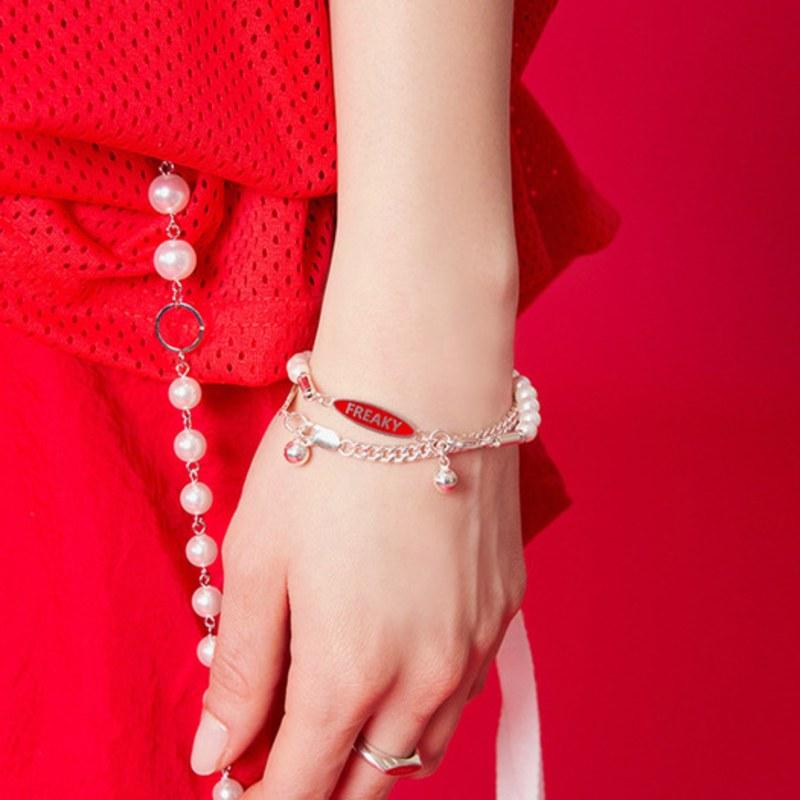 

NIMBUS FREAKY PEARL BRACELET 16.5CM