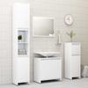 Bathroom Cabinet White 30 x 30 x 95 cm Particleboard