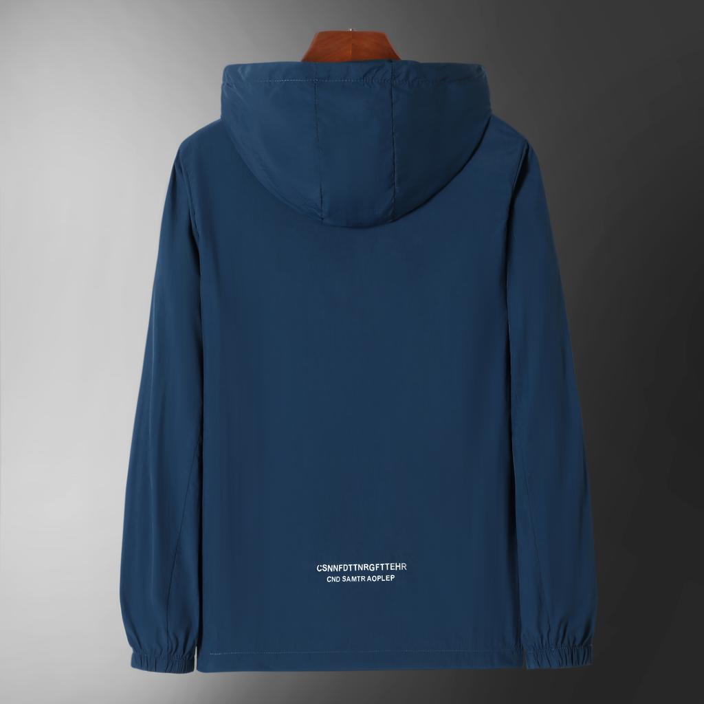 Herren Outdoorjacke, Lässige Atmungsaktive Jacke, Schnelltrocknende Arbeitsjacke, Camisole Sportjacke Sonnenschutzkleidung