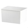 Tortoise Breeding Box, Removable Divider, Nursery Isolation Container White