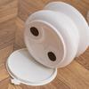 Ceramic Tall Footed Slow Eating To Prevent Choking Pet Bowls, Anti Overturning Oblique Mouth, Neck Protection, Dog Cat Bowl, 1Pc