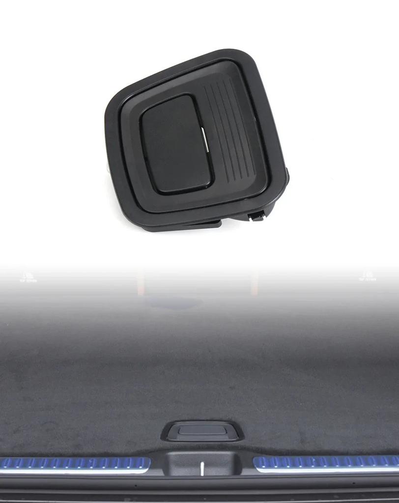 For Mercedes W205 W253 CarTrunk Tail Cover Bottom Plate Mat Floor Carpet Handle Auto Spare Tire Cover Lock For Benz C GLC Class