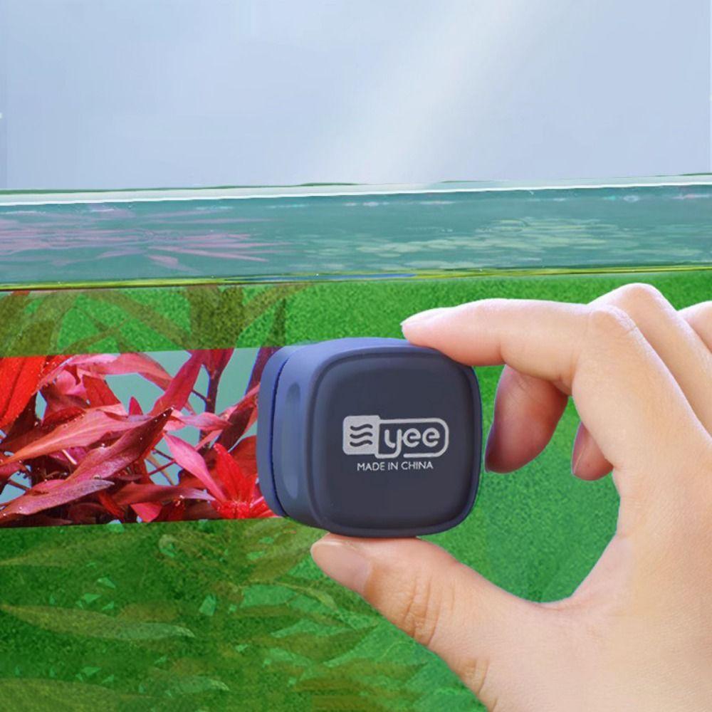 

Square Fish Tank Floating Brush Double-Sided Magnetic Aquarium Brush Home Fish Tank Strong Magnetic