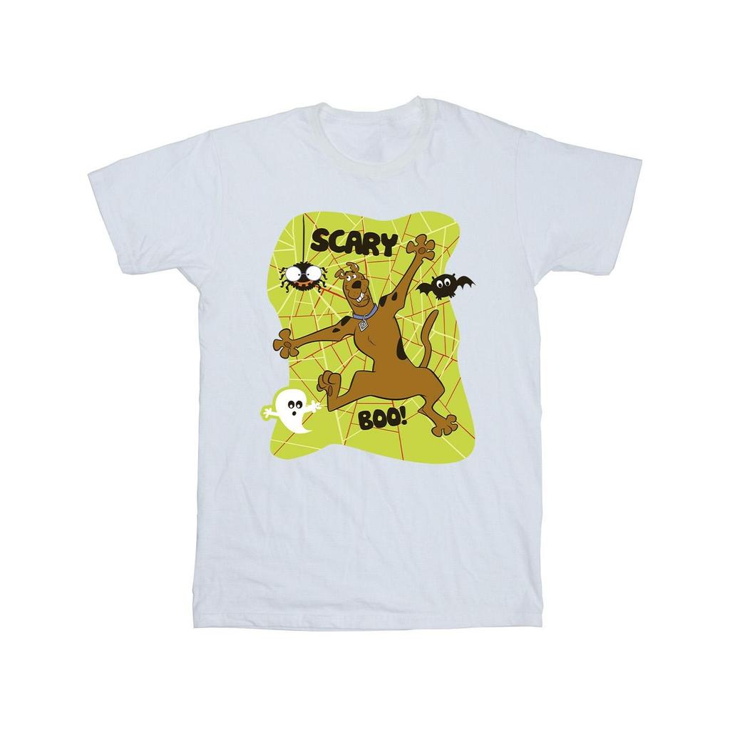 Scooby Doo Mens Scary Boo! Cotton T-Shirt