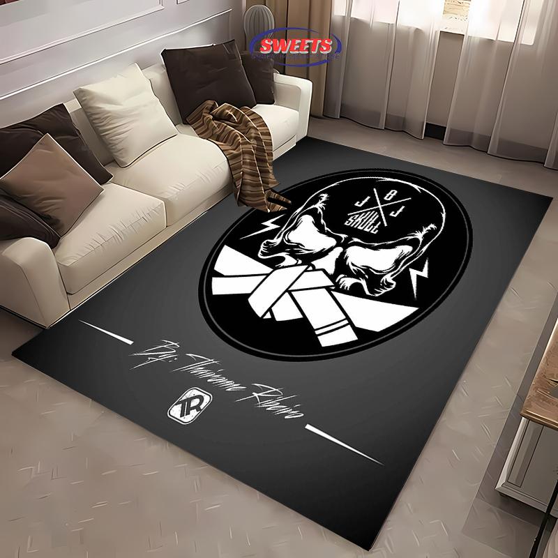 Jiu-Jitsu Warrior Japanese Bjj Gi & Black Belt Mma Rug,Carpet for Living Room Bedroom Sofa Doormat Decor Non-slip Floor Mat Gift
