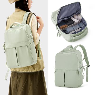 Zaino per Laptop da Donna Uomo Zaino da Viaggio con Porta di Ricarica USB Impermeabile Zaino Business Dottore College Borsa per Computer