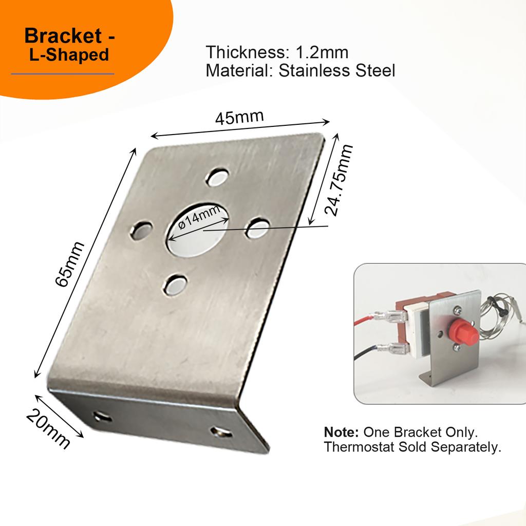 Bulb Capillary Thermostat Thermometer Temperature Safety Limiter Control Switch W/ Manual Reset TSR- For Boiler Heater Cooker