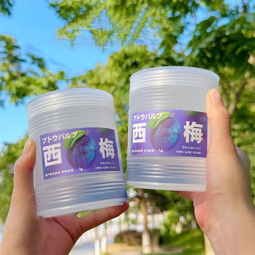 Transparent Simulated Juice Slime Squeeze Bubble Gel Prune Strawberry Orange Flavors Adult Stress Relief Sensory Fidget Toy