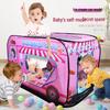 Children's Foldable Car Tent Playhouse - Indoor Pretend Play & Educational Toy for Ages 4-6