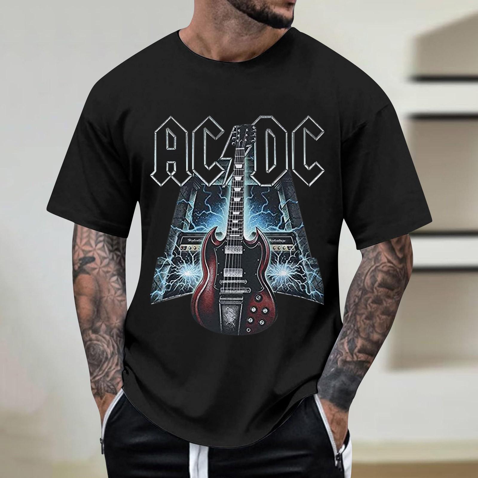 

Летняя мужская футболка с 3D-печатью букв, футболка с круглым вырезом и коротким рукавом S чёрный