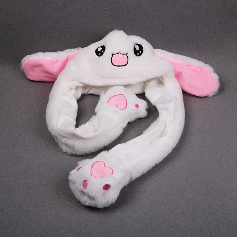 Cute Cartoon Dance Ears Rabbit Winter Warm Beanie Hat