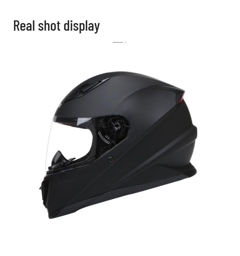 Universal Full-Face Motorcycle Helmet for All-Season Adult Riding