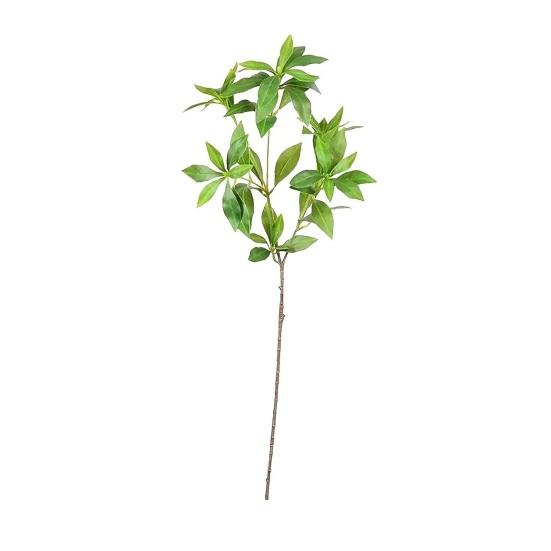 

Real Touch Faux Japonica Leaf Branch 30.7 Inch Artificial Greenery Stems for Vase Filler Home Office Wedding Shop Centerpiece 1pc