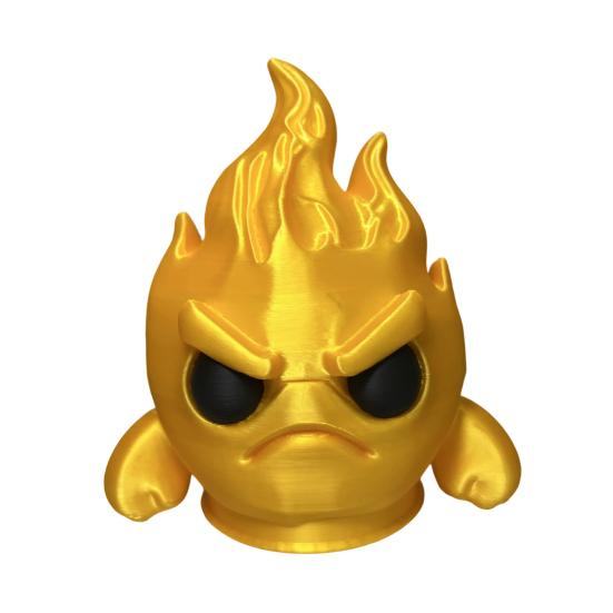 Trailer Hitch Cover Angry Flame Shape Cover Cap High Temperature Resistant Exhaust Pipe 1pc золотистый
