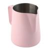 Hushåll Rostfritt Stål Kaffe Skumkanna Kopp Latte Art Kaffe Tillbehör 600ml Rosa