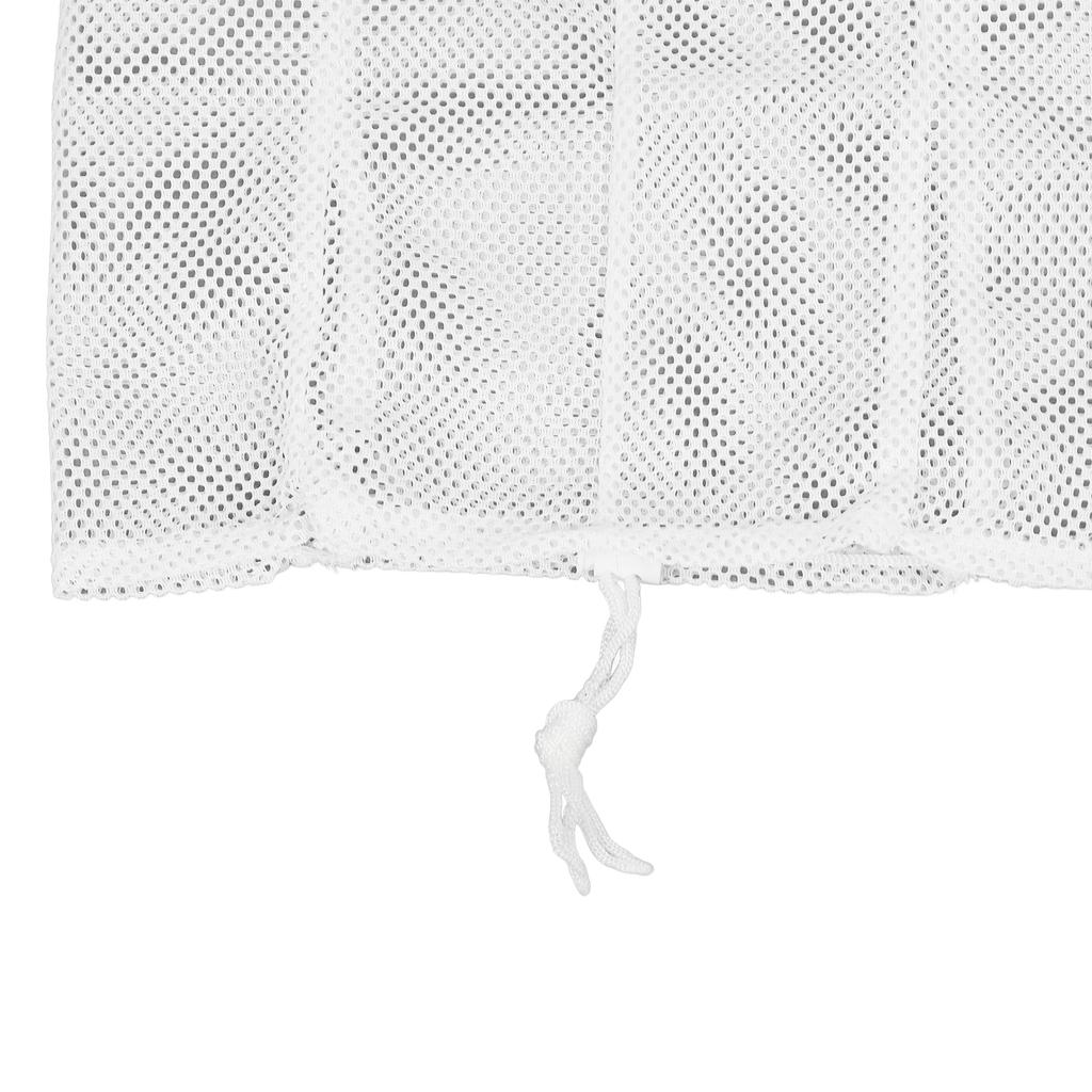 Net Plopping Cap for Drying Curly Hair with Drawstring Adjustable Elastic Band 360 Degree Protection Mesh Hair Drying Net