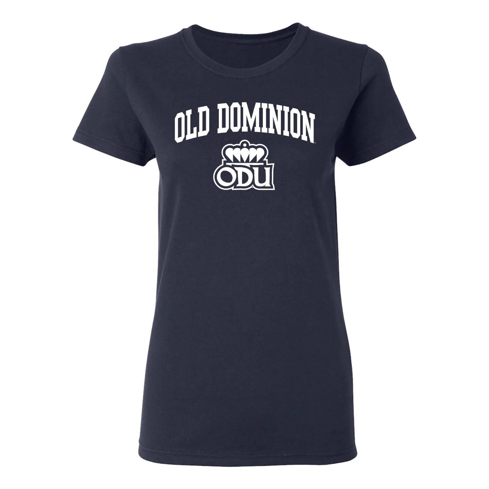 Old Dominion Monarchs Arch Logo Womens T-Shirt - Navy L