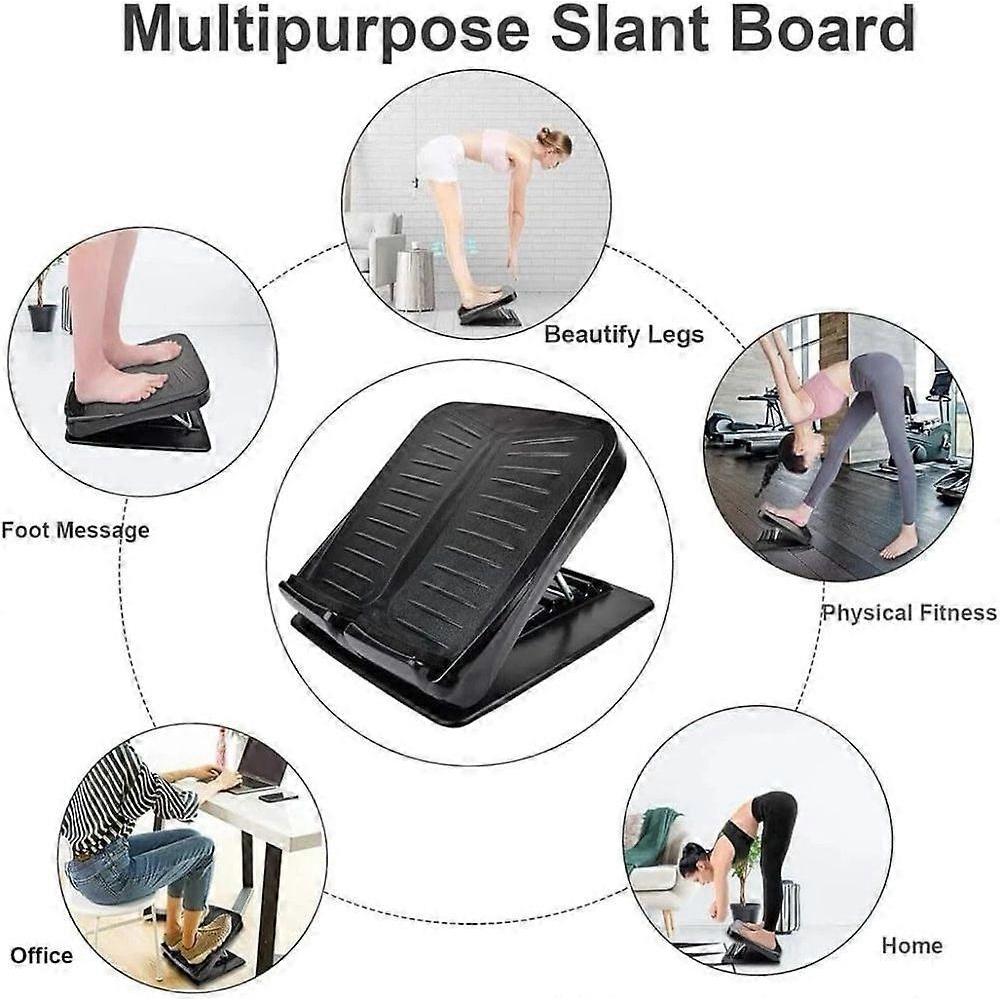 Adjustable Portable Slant Board, Calf Stretcher Slant Board for Yoga