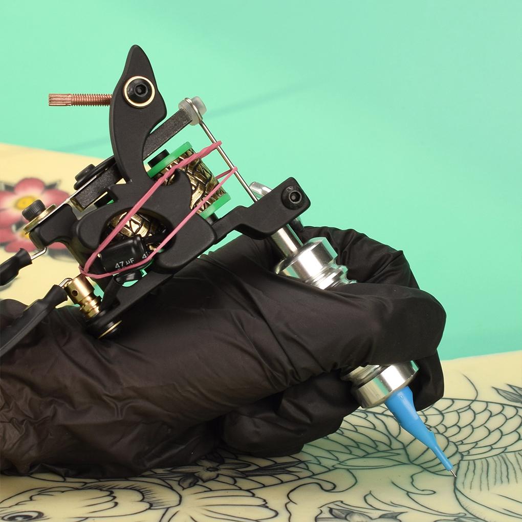 8 Wraps Shader Coil Machine Salon Body Art Device Stable Artist Instrument Permanent Makeup Supplies Heat Resistant